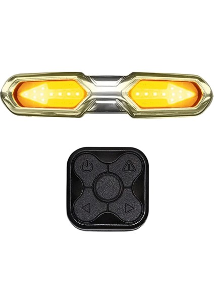 Bisiklet Dönüş Sinyal Lambası Akıllı Kablosuz Uzaktan Kumandalı Bisiklet Arka Lambası Mtb Yol Bisikleti Elektrikli Araç Için Bisiklet Arka Lambası (Yurt Dışından)