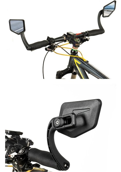 Evrensel Geniş Aralıklı Ayarlanabilir Dikiz Aynası Bisiklet Gidonu Sağ (Yurt Dışından) indirimleri