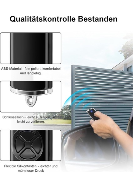 868MHZ Garaj Açma Uzaktan Kumandası, Hormann El Tipi Verici HSE2-868-BS, HSE-4-868-BS Için 3 Parça (Yurt Dışından) indirimleri