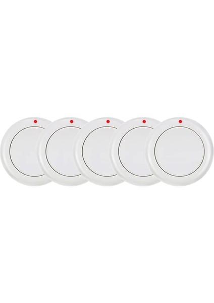 433MHZ Kablosuz Kopyalama Uzaktan Kumanda Anahtarı Kablosuz Uzaktan Kumanda Düğme Anahtarı Öğrenme Kodu Beyaz (Yurt Dışından)