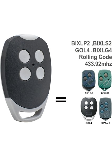 Ditec Gol4 Bıxls2 Bıxlp2 Bıxlg4 Garaj Kapısı Uzaktan Kumandası 433,92 Mhz Değişken Kodlu El Vericisi Kapı Kontrol Cihazı (Yurt Dışından) indirimleri