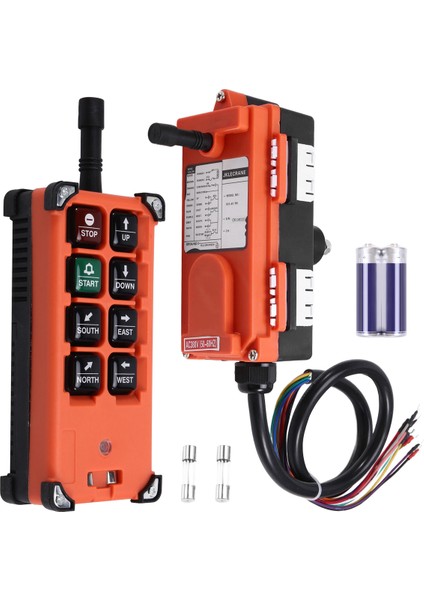 F21-E1B Ac 380V Kablosuz Endüstriyel Uzaktan Kumanda Anahtarı Vinç Uzaktan Kumandası ve Vinç Kontrolü Için Alıcıdır (Yurt Dışından) fiyatları