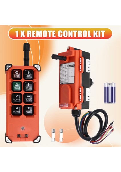 F21-E1B Ac 380V Kablosuz Endüstriyel Uzaktan Kumanda Anahtarı Vinç Uzaktan Kumandası ve Vinç Kontrolü Için Alıcıdır (Yurt Dışından) fırsatları