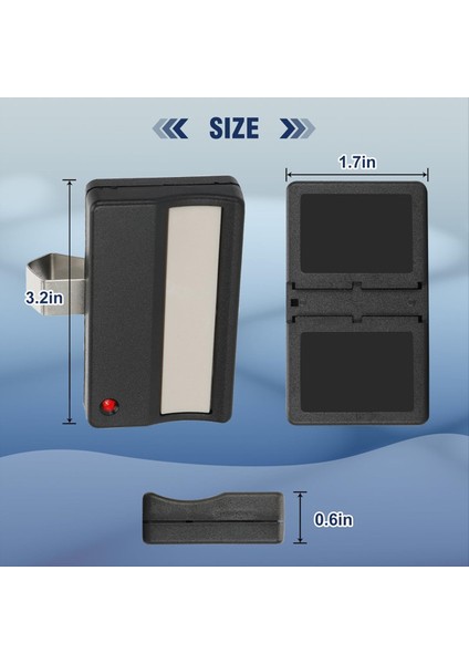 Chamberlain Liftmaster Craftsman Garaj Kapısı Açma Uzaktan Kumandası Için (Yurt Dışından) indirimleri