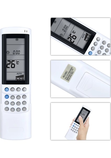 Airwell Electra Için RC08C Klima Uzaktan Kumandası Değişimi (Yurt Dışından) fiyatları