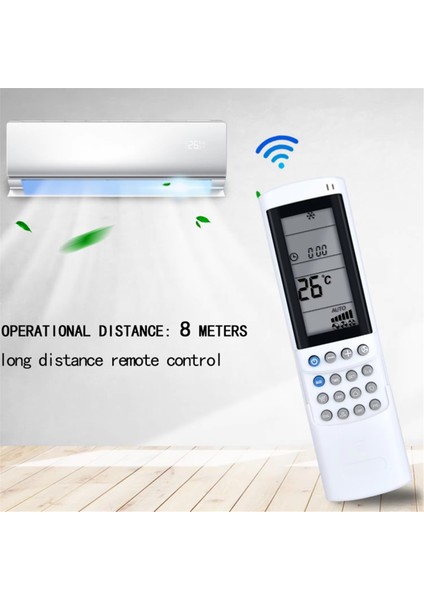 Airwell Electra Için RC08C Klima Uzaktan Kumandası Değişimi (Yurt Dışından) fırsatları