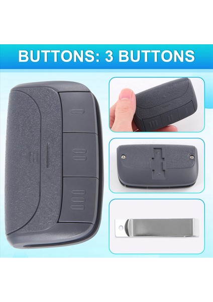 Evrensel Kapı Uzaktan Kumandası Garaj Kapısı Kontrolü 3'ü 1 Arada (Yurt Dışından) indirimleri