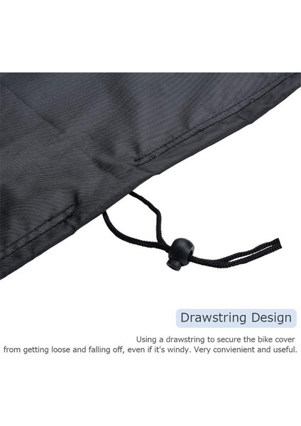 2'li Paket Siyah Egzersiz Bisikleti Kılıfı, Dik Kapalı Alan Bisikleti Koruyucu Kılıfı, Toz Geçirmez/su Geçirmez Spinning Bisiklet Kılıfı (Yurt Dışından) indirimleri