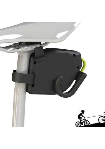 Bisiklet Çekme Halatı Mtb Bisiklet Çekme Halatı E-Bisiklet Güvenlik Açık Hava Aracı Siyah (Yurt Dışından) fiyatları