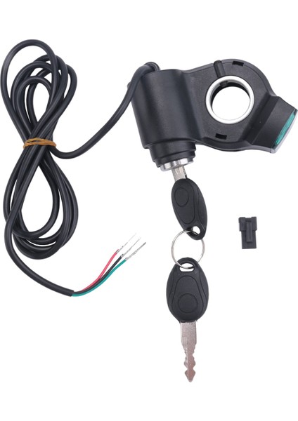 Elektrikli Scooter Kontak Kilidi Anahtarı Silindir Marş Anahtarı Kilidi Elektrikli Scooter Kugoo M4 Için Yedek Aksesuarlar (Yurt Dışından)