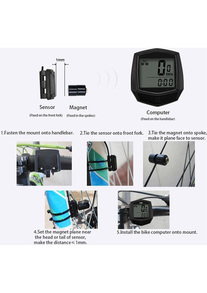 Bisiklet Hız Göstergesi Bisiklet Hız Göstergesi Zamanlayıcı Bisiklet Ekipmanı Kod Ölçer Yol Bisikleti Güç Ölçer Dağ Bisikleti (Yurt Dışından) indirimleri