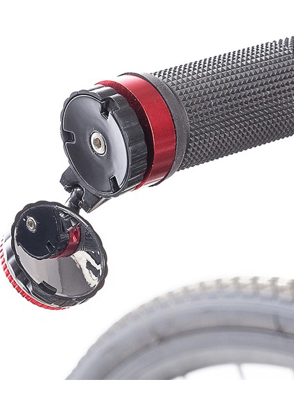 Bisiklet Dikiz Aynaları 360° Ayarlanabilir Bisiklet Gidon Aynası Patlamaya Dayanıklı Cam Lens Uyarı Işıklı Güvenli Bisiklet Aynası (Yurt Dışından) fırsatları