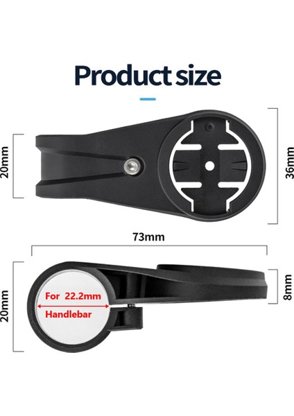 Bisiklet Bilgisayar Tutucu Kamera Tutucu 22.2mm Tt Gidon Bilgisayar Tutucu Garmın Bryton Kamera Tutucu Için (Yurt Dışından) fiyatları
