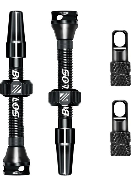 Bucklos Presta Bisiklet Valfi 40 Mm, Cnc Alüminyum Tubeless Bisiklet Valfi (Yurt Dışından)