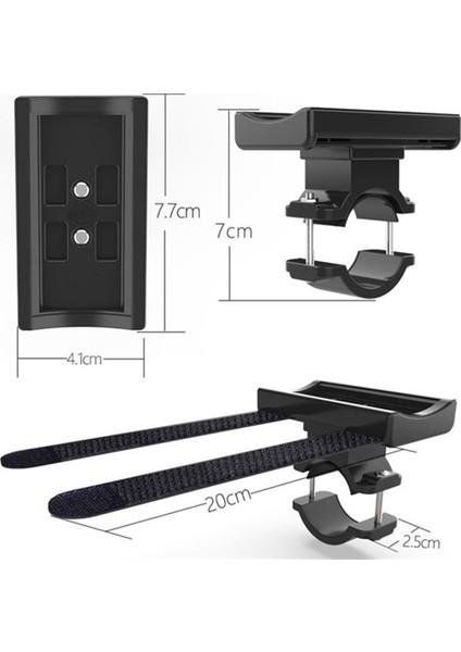 Bisiklet Işık Braketi Bisiklet LED El Feneri Hoparlör Tutucu Elastik Darbeye Dayanıklı Kayışlı Bisiklet Aksesuarları (Yurt Dışından) indirimleri