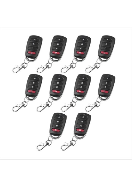 433MHZ Kopya Uzaktan Kumandalı Elektrikli Garaj Kapısı Açacağı 10 Adet (Yurt Dışından)