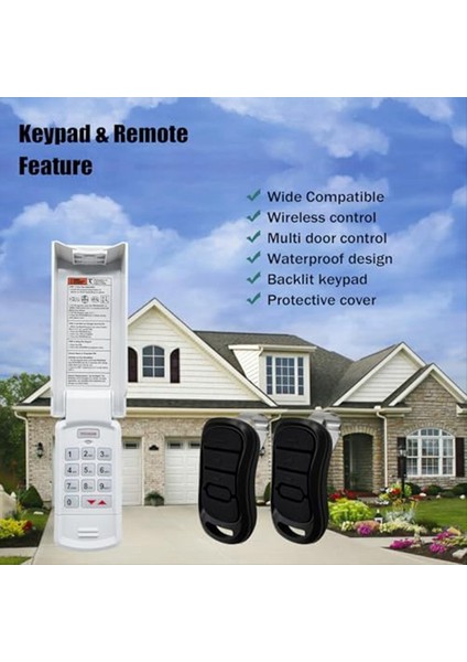 Gk-R Tuş Takımı ve 2 Paket G3T-R 3 Düğmeli Garaj Kapısı Uzaktan Kumandası, G3T-R Için (Yurt Dışından) fiyatları