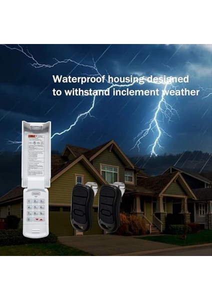 Gk-R Tuş Takımı ve 2 Paket G3T-R 3 Düğmeli Garaj Kapısı Uzaktan Kumandası, G3T-R Için (Yurt Dışından) indirimleri