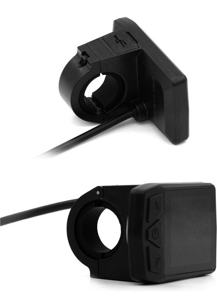 Elektrikli Bisiklet KT-TF01U LCD Ekranlı Metre 24V 36V 48V Su Geçirmez Bağlantı Fişi Usb'li Ebike Akıllı Ekran (Yurt Dışından) modelleri