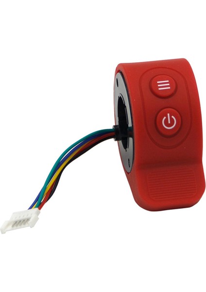 Hx X6 X7 Için Elektrikli Scooter Hızlandırıcı Tetik Hızlandırıcı Parmak Başparmak Gaz Kelebeği Hız Kontrol Anahtarı, Kırmızı (Yurt Dışından)