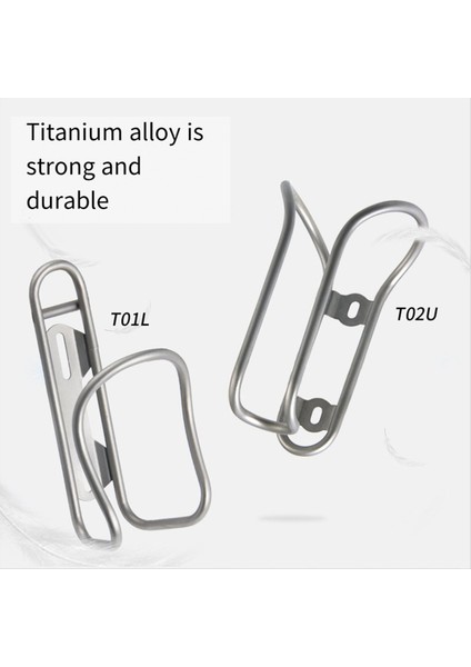 Vidalı Titanyum Alaşımlı Bisiklet Su Isıtıcısı Rafı Bisiklet Aksesuarları Stil A (Yurt Dışından) fırsatları