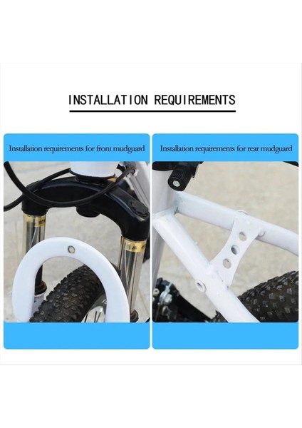 Mountainous Bisiklet Çamurluğu 700C Hızlı Çıkarılabilir Basit Kurulum (Yurt Dışından) fırsatları