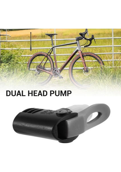 Bisiklet Çift Kafa Pompası Nozul Vana Bağlantısı Hortum Adaptörü Pompalama Parçaları (Yurt Dışından) fiyatları
