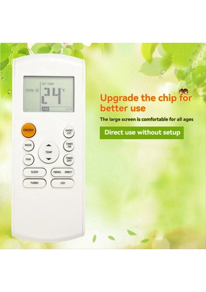 Midea English RG57B-BGE Klima Uzaktan Kumandası (Yurt Dışından) fiyatları