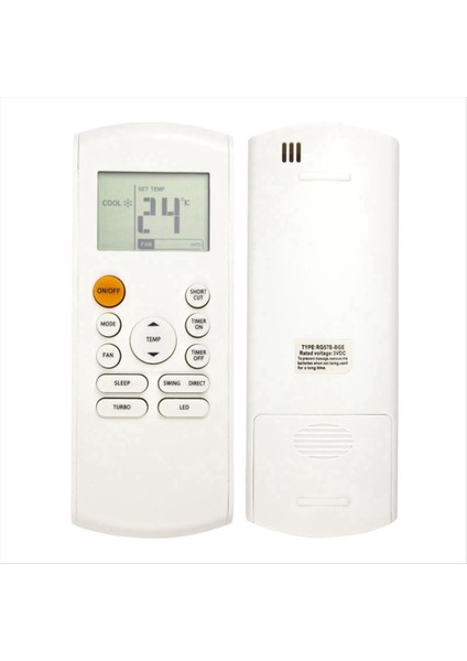 Midea English RG57B-BGE Klima Uzaktan Kumandası (Yurt Dışından) modelleri