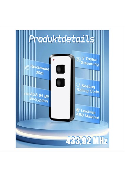 Novoferm Novotron 502 MAX43-2 Için Garaj Kapısı Uzaktan Kumandası (Yurt Dışından) indirimleri