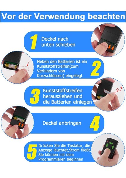 Garaj Kapısı Uzaktan Kumandası Sabit Kodlu Kopyalanabilir Hormann 26.995 Mhz (Yurt Dışından) indirimleri
