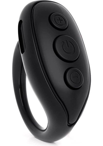 Bluetooth Uzaktan Kumandalı Sayfa Çevirici, iPhone iPad Için - Siyah (Yurt Dışından)