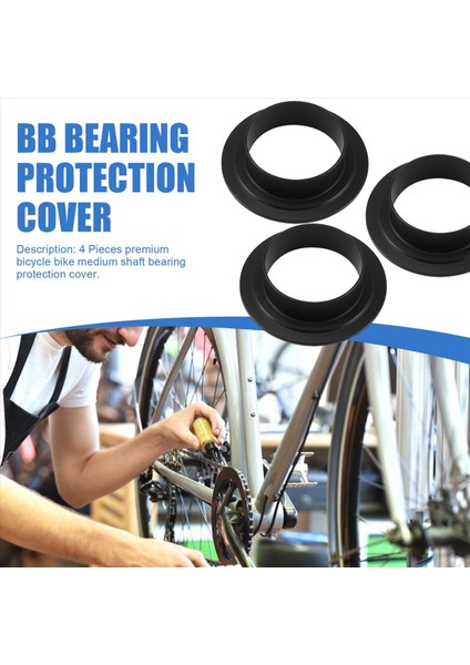 4 Adet Bisiklet Eksenli Bb Orta Göbek Orta Şaft Rulman Kapağı (Yurt Dışından) indirimleri