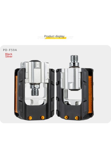 Alüminyum Alaşımlı Katlanır Bisiklet Pedalları Rulmanlı Dağ Bisikleti Pedalları Kaymaz Bisiklet Aksesuarları (Yurt Dışından)