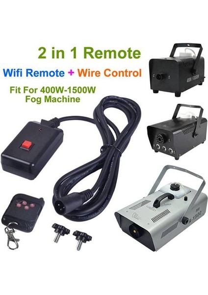 2 Adet 90-240VAC 2'si 1 Arada Uzaktan Kumanda 3 Pin Xlr Duman Makinesi Partisi Için (Yurt Dışından) indirimleri