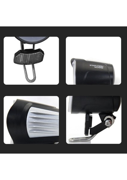 Wuxıng QD228 Elektrikli Bisiklet Farı Ebike Ön Lambası Korna Lambası (Yurt Dışından) fiyatları