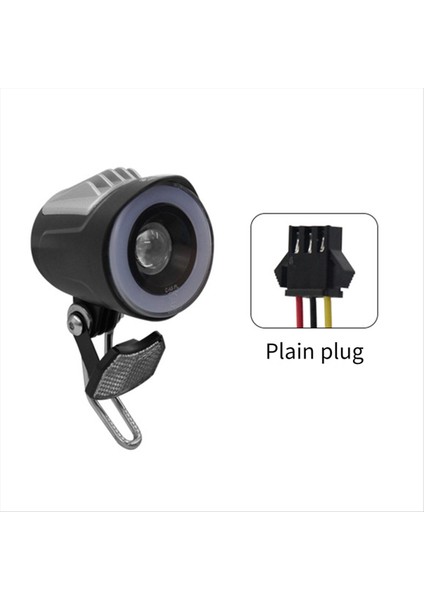 Wuxıng QD228 Elektrikli Bisiklet Farı Ebike Ön Lambası Korna Lambası (Yurt Dışından) indirimleri