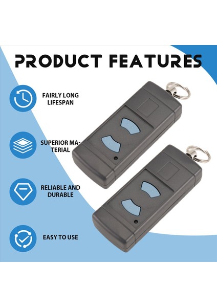 Hormann Için Garaj Kapısı Uzaktan Kumandası El Vericisi Değişimi (Yurt Dışından) fırsatları