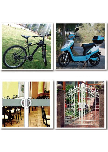 Bisiklet Güvenlik Kilidi Kablosuz Uzaktan Kumandalı Hırsızlık Önleyici Titreşim Alarm Kilidi Elektrikli Motosiklet Kodlu Zincir Kilidi Mavi (Yurt Dışından) fırsatları