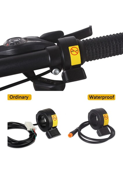 Ebike Başparmak Tetik Gaz Kelebeği 3 Pin Sol Sağ Gaz Kelebeği-B (Yurt Dışından) fiyatları