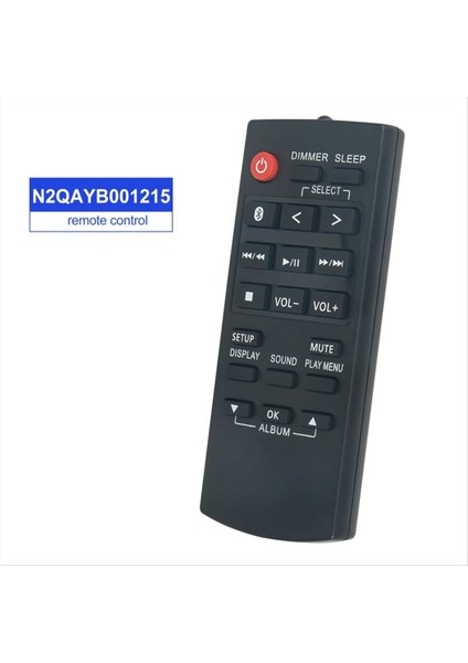 N2QAYB001215 Panasonic Hoparlör Ses Sistemi Için Uzaktan Kumanda (Yurt Dışından) fiyatları