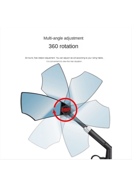 Zoyosports Bisiklet Parlama Önleyici Sol Dikiz Aynası (Yurt Dışından) modelleri