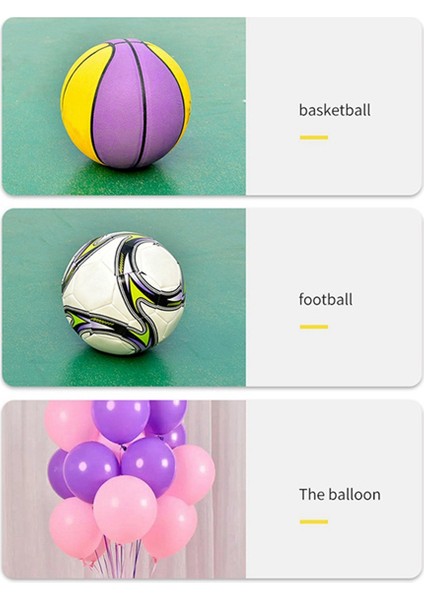 Iki Yönlü Mini Top Pompası Futbol Basketbol Voleybol Oyuncak Yüzme Simidi Can Yeleği Şişirilebilir Taşınabilir Pompa Kırmızı (Yurt Dışından) fırsatları