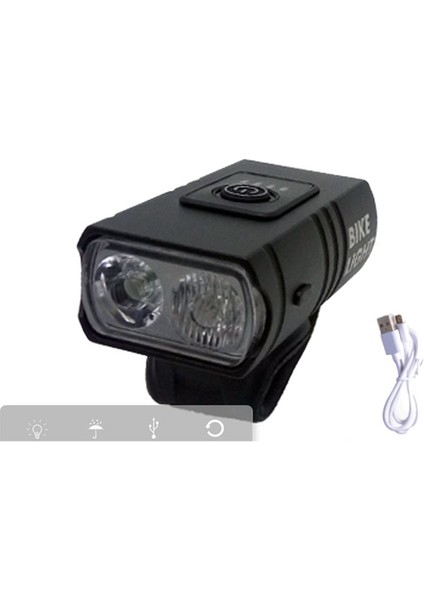 1200MA Bisiklet Far Lambası T6 Şarj Edilebilir Miktar Gösterge Lambası Kısa ve Uzun Far Dağ Bisikleti Şarj Edilebilir (Yurt Dışından) indirimleri