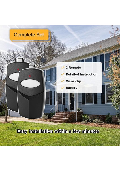 Linear 3089 Çok Kodlu Kapı Açacağı Uzaktan Kumandası, Garaj Kapısı Uzaktan Kumandası (Yurt Dışından) indirimleri