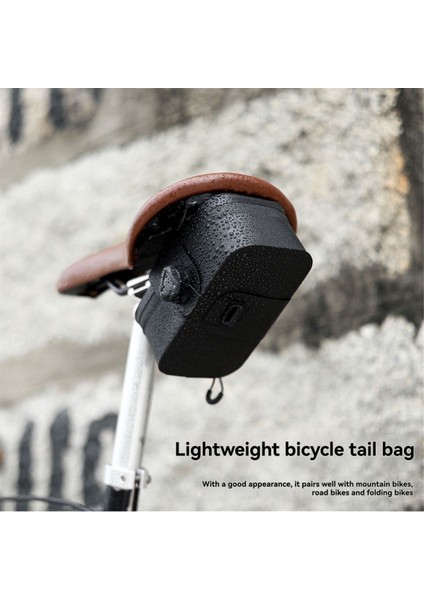 0,5 L Bisiklet Sele Çantası Su Geçirmez Bisiklet Sele Altı Çantası Bisiklet Arka Çantası (Yurt Dışından) fırsatları