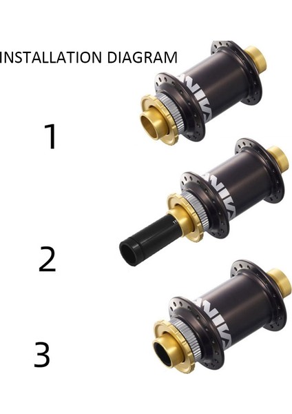 Bisiklet Namlu Şaftı 20MM Thru Akslardan 15MM Thru Aks Adaptörüne 110MM (Yurt Dışından) modelleri
