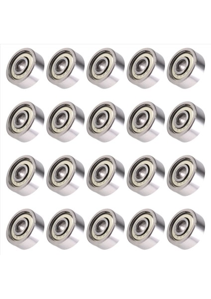 20 Adet 624ZZ 4mm x 13MM x 5mm Karbon Çelik Derin Oluklu Bilyalı Rulman (Yurt Dışından) fiyatları