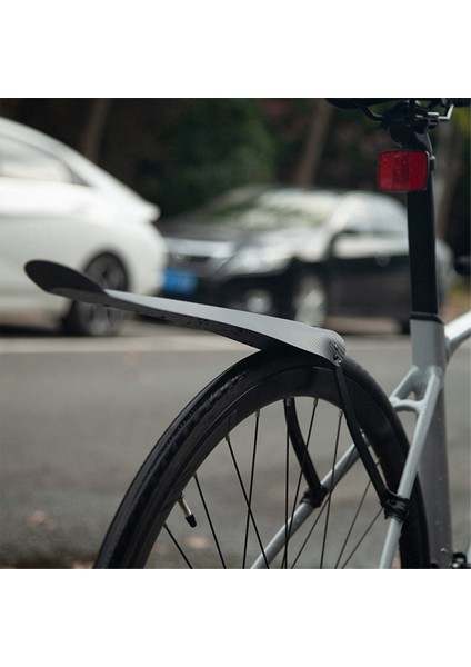 Bisiklet Arka Çamurlukları Hafif Katlanabilir Çamur Çıkarma Yol Dağ Bisikleti Ayarlanabilir Arka Çatal Çamurlukları (Yurt Dışından)