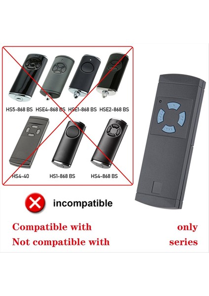 Hormann HS4-868 Garaj Kapısı Uzaktan Kumandalı Kapı Açacağı 2'li Paket (Yurt Dışından) indirimleri